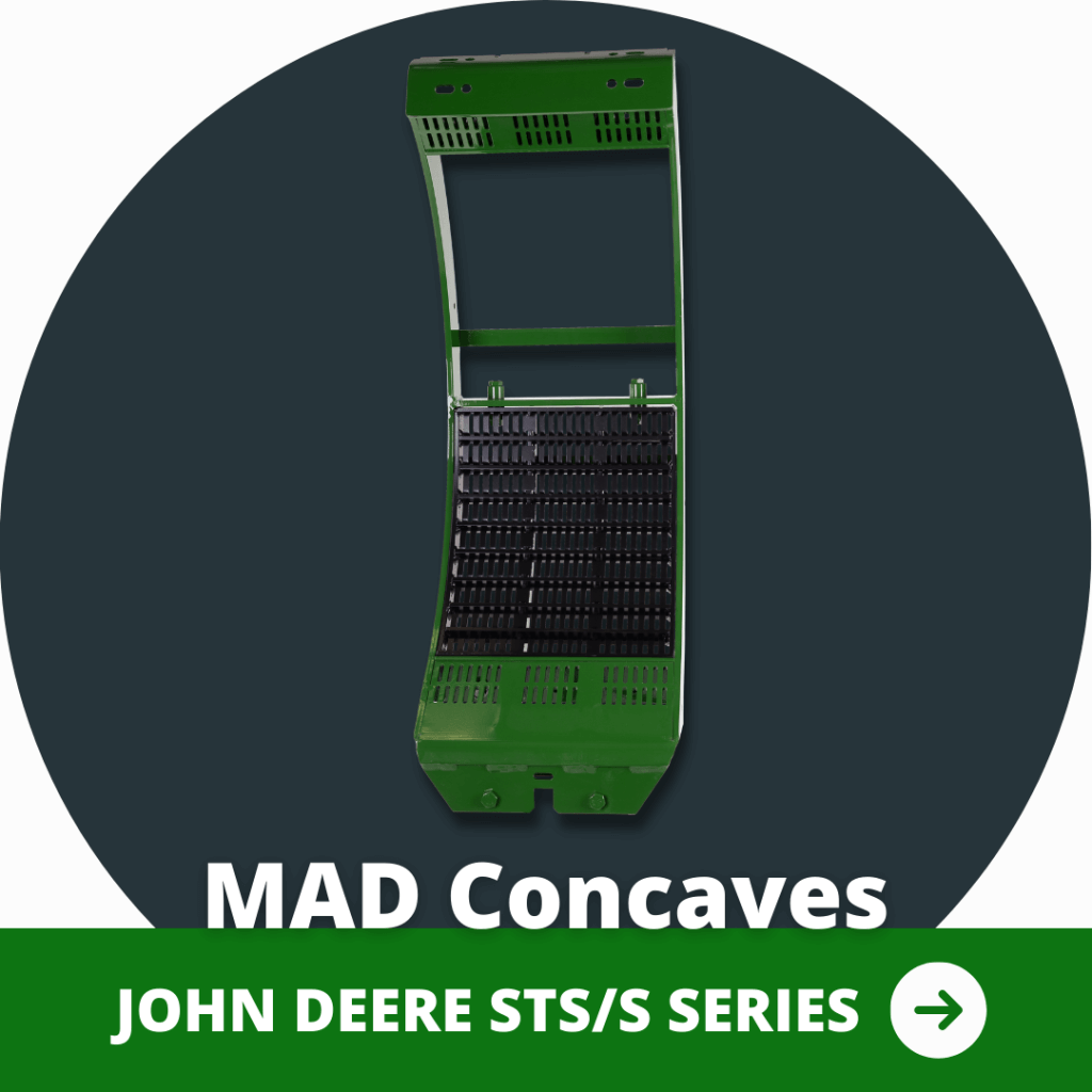 Bushel Plus MAD Concaves for John Deere STS/S Series combines